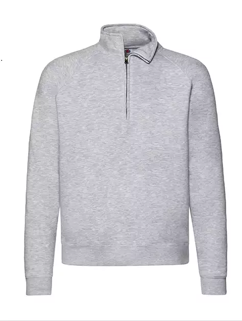 Sweat Zippé Gris