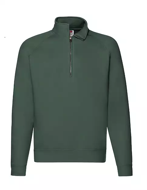 Sweat Zippé Vert